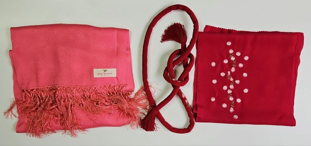 753　7才着物セット　女の子レンタル使用の処分品