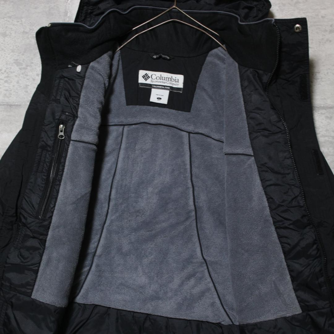 【美品 厚地 高機能】極暖 中綿入り【L】US コロンビア スノージャケット