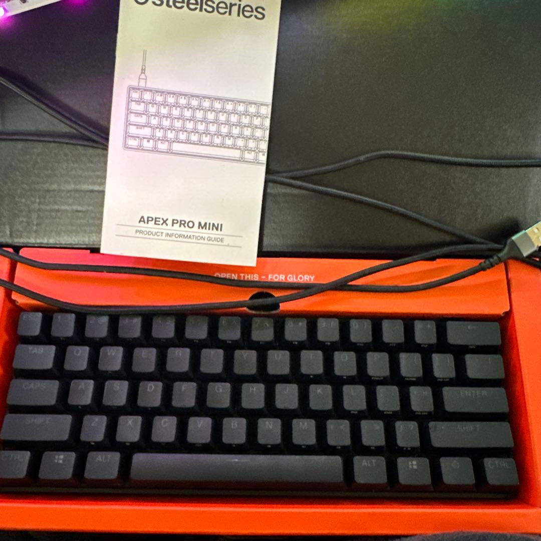 美品 Apex pro miniゲーミングキーボード us配列