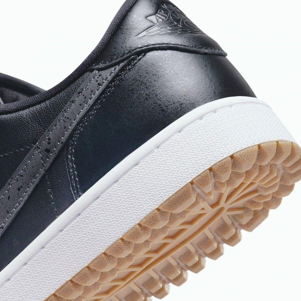 NIKE AIR JORDAN 1 LOW GOLF ブラック/ガムソール