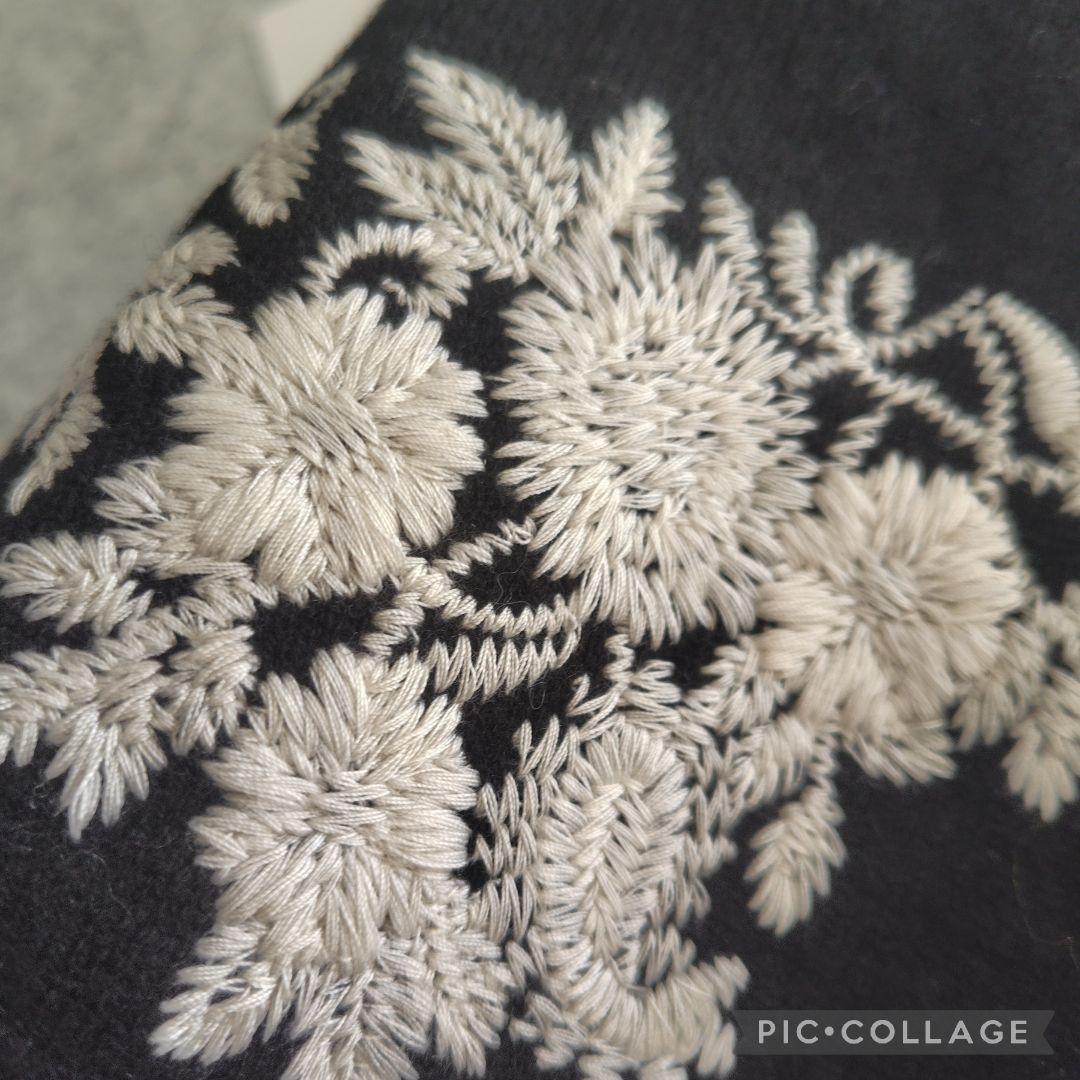 犬服　BEARDSLEY　刺繍ニット　ウール100%　　　ジェラートピケ好きな方