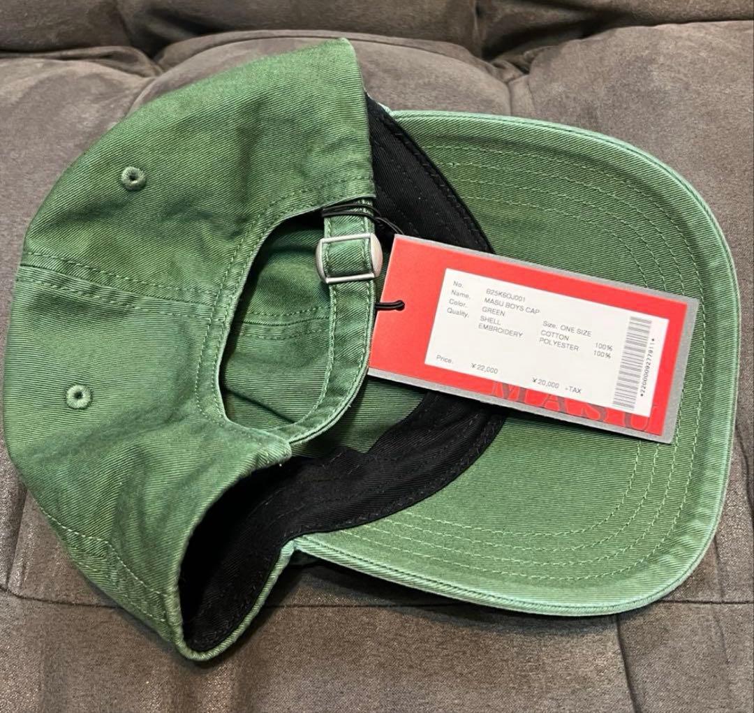 J*様 即完品　MASU 25ss masu boys cap