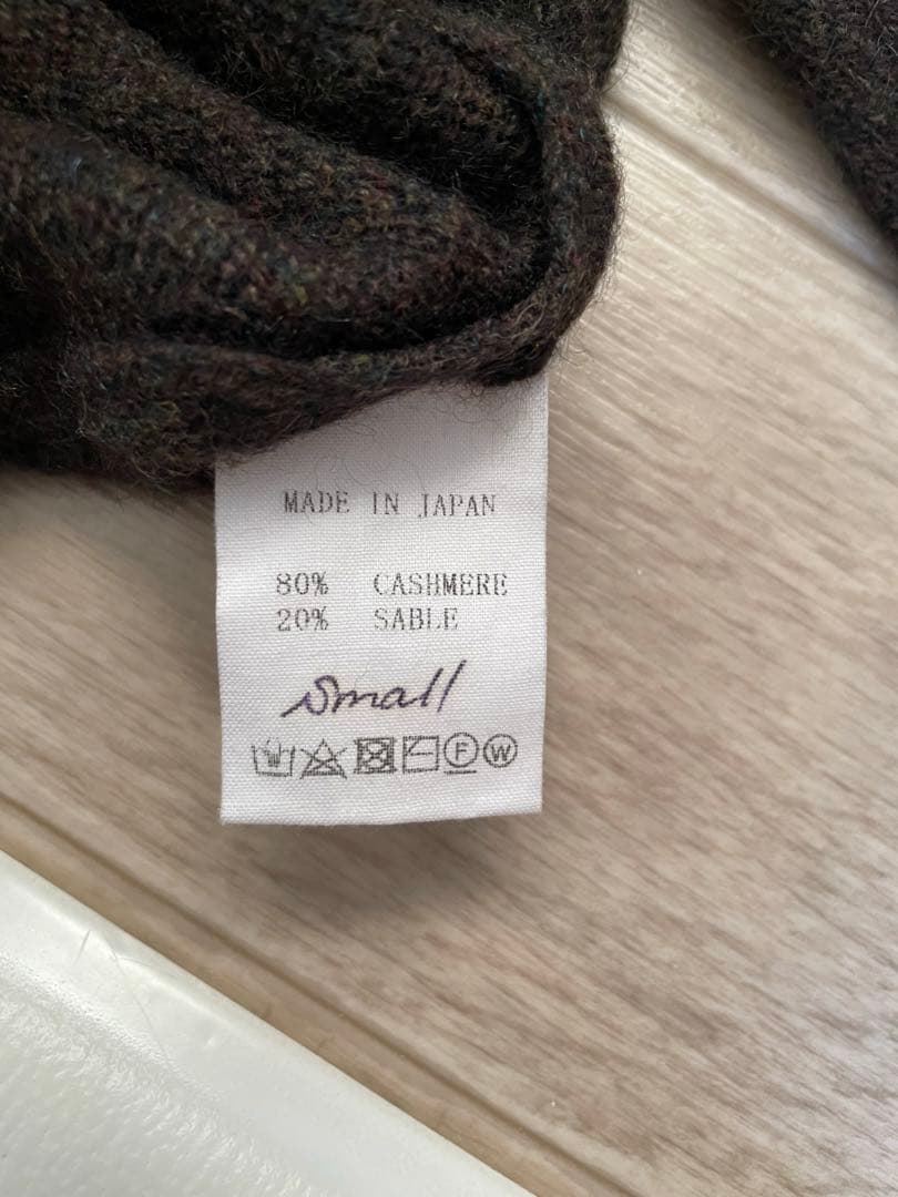 kaval カシミヤセーブルセーター