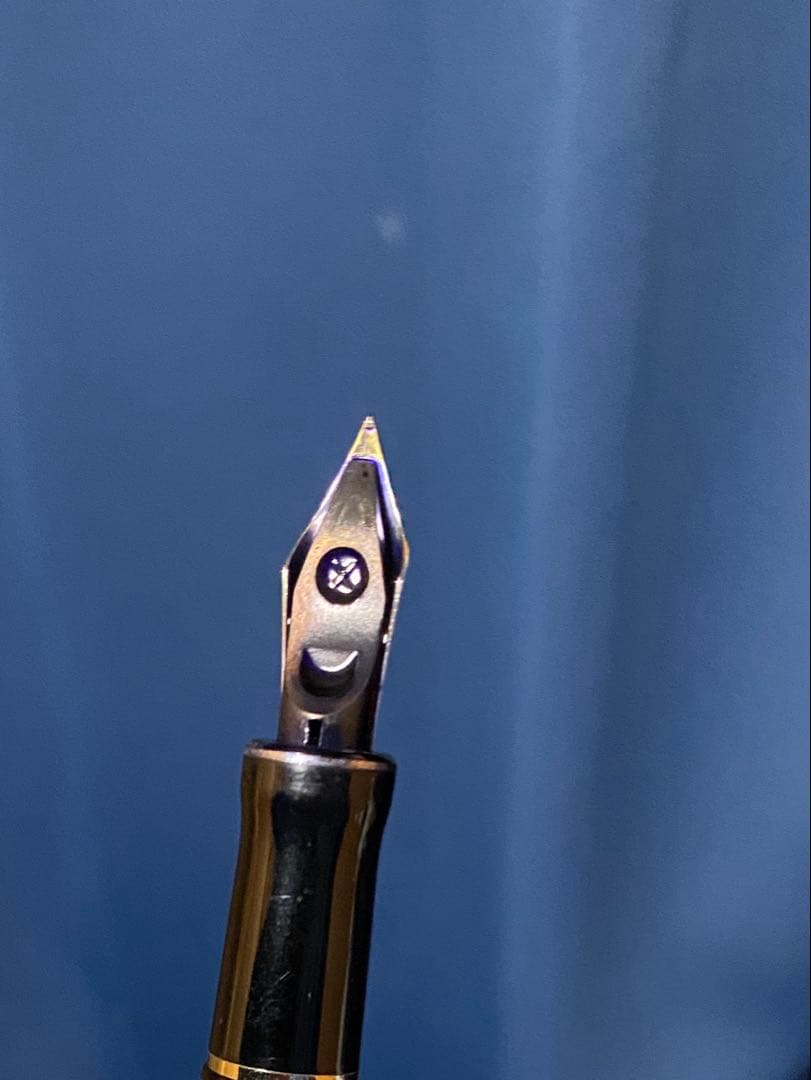 パーカー　デュオフォールド　万年筆　インターナショナル　ブラックCT 細字