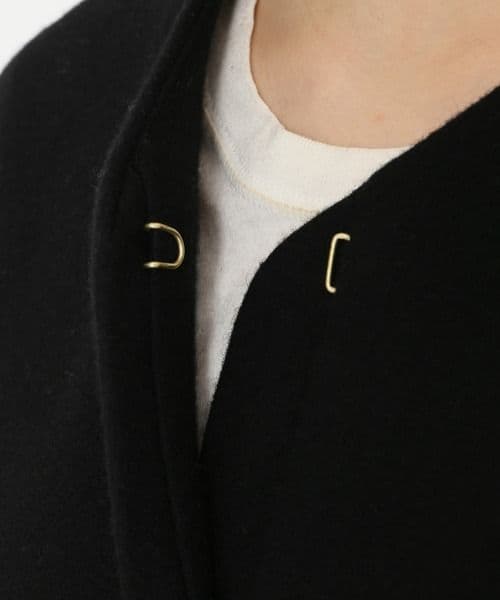 JOURNALSTANDARDrelume 尾州ウールノーカラージャケットコート