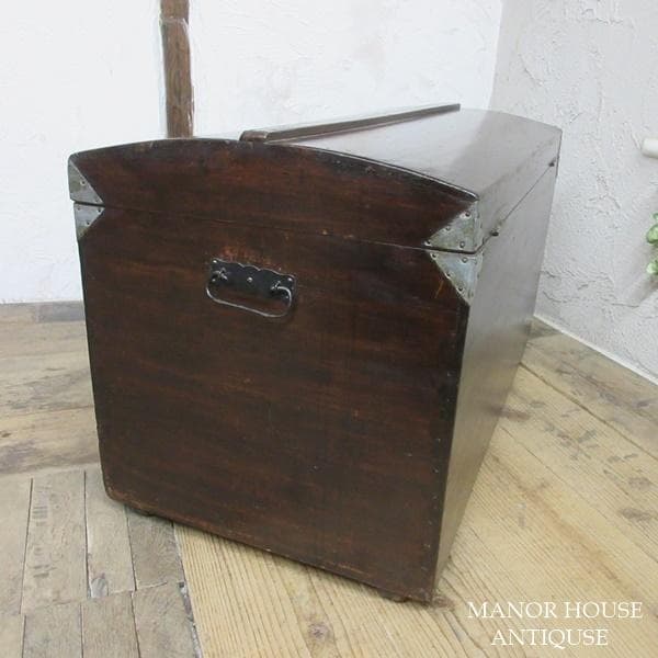 イギリス アンティーク 家具 ブランケットボックス 収納 店舗什器 6316d