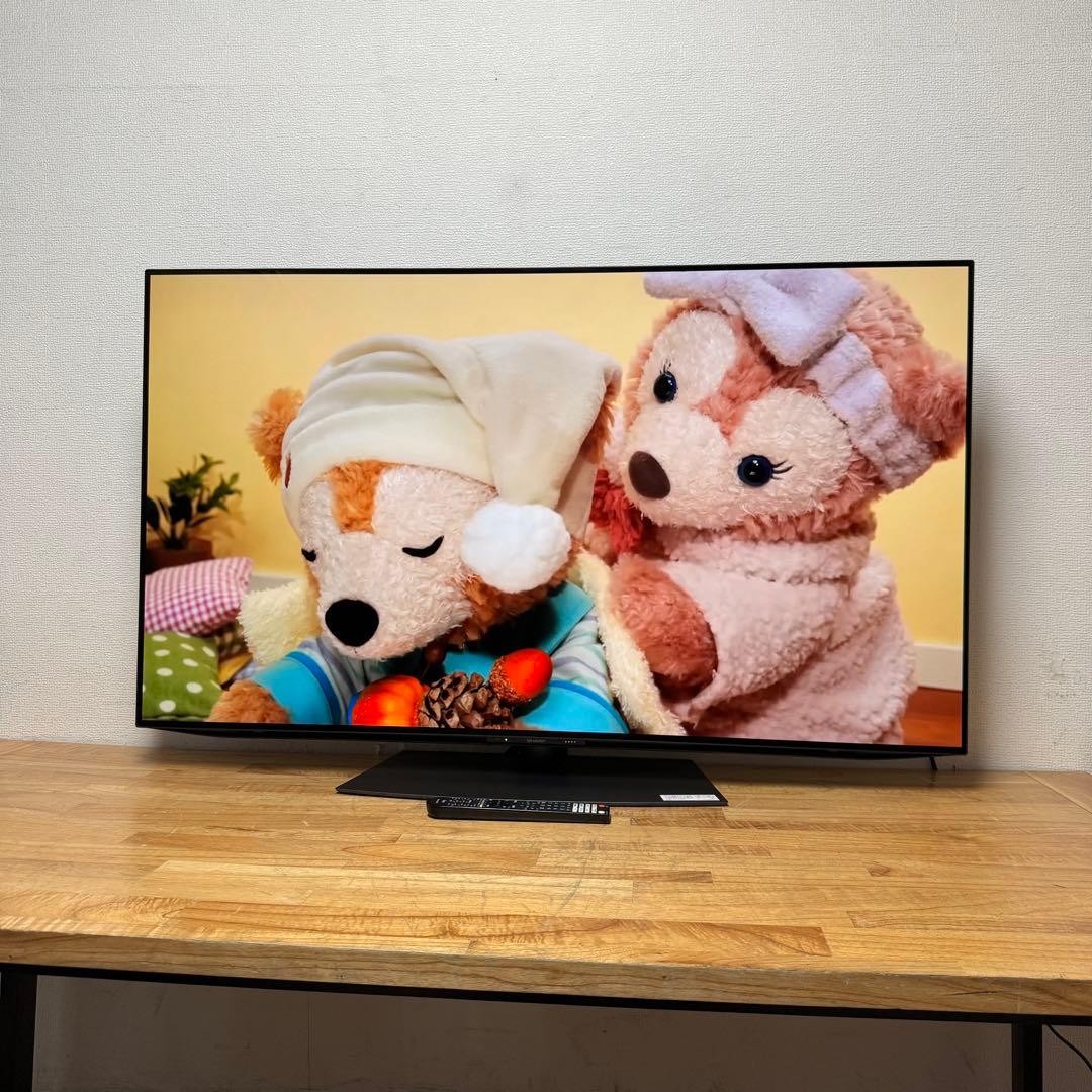 シャープ 60V型 4K 液晶テレビ AQUOS 4T-C60EN1 22年製
