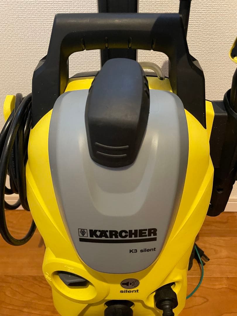【美品】KARCHER K 3 サイレント 高圧洗浄機 本体