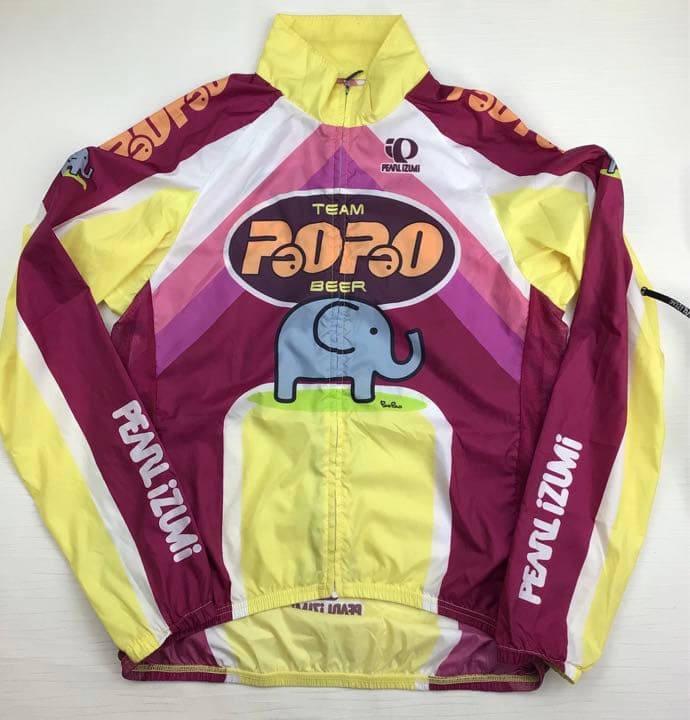 在庫処分‼️*632パールイズミ　パオパオ　サイクルウェア　ウインドブレーカー