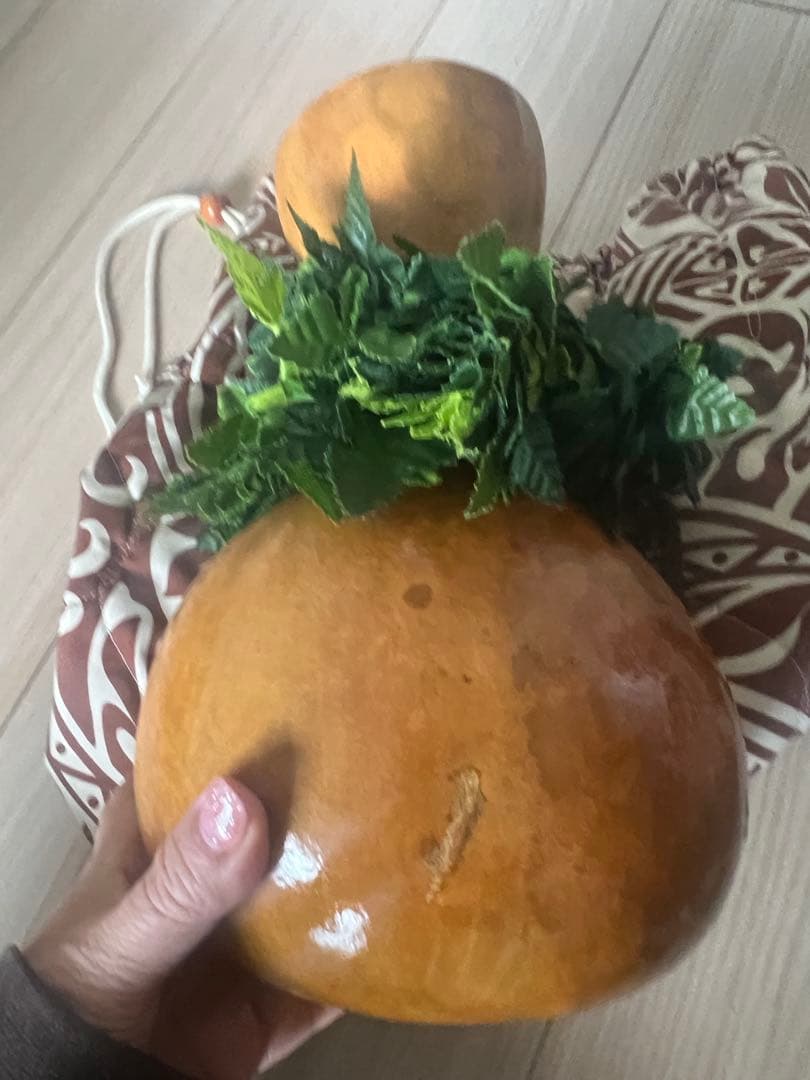 フラダンス用楽器、イプとタパ柄