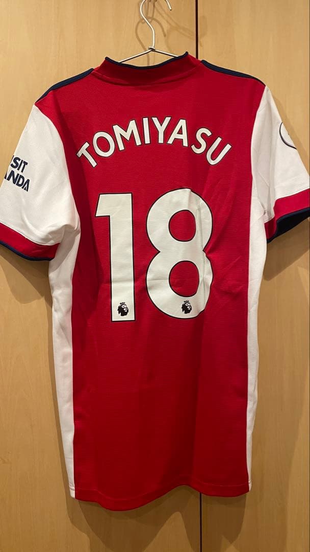 アーセナルFC アディダス ユニフォーム ゲームシャツ 赤 白