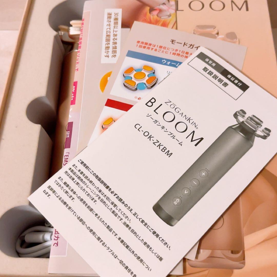 ☆状態良☆ ゾーガンキン ブルーム CL-OK-ZKBM 美顔器 EMS