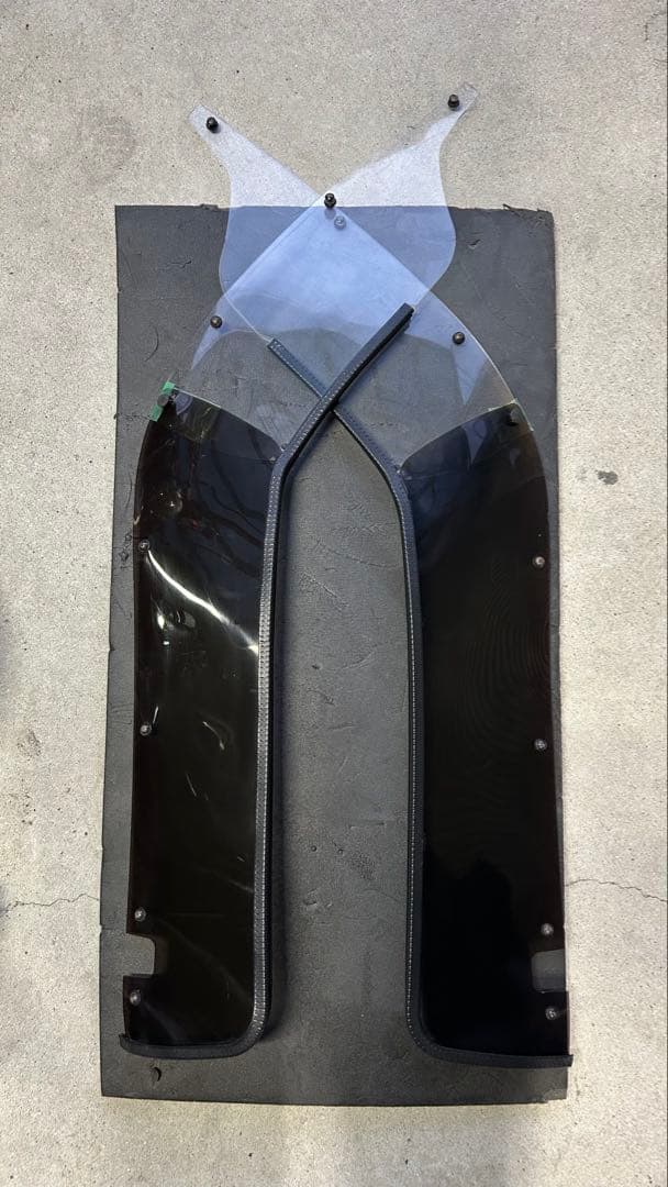 ジャイロキャノピー フロントスクリーン・ ワイドバイザーセット