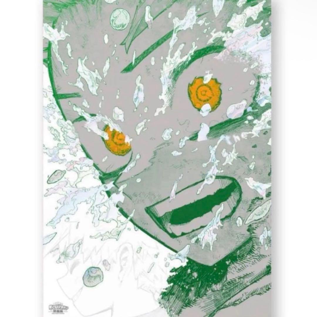 原画展　ポスター The Beginning ヒロアカ　爆豪勝己　緑谷出久