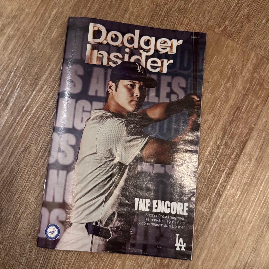 大谷翔平　ボブルヘッド　投手　ドジャース　来場者限定　スタジアム配布　冊子付