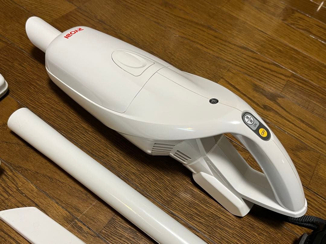 ぱん花リョービ充電式クリーナー BHC-180充電器、サイクロンユニット付