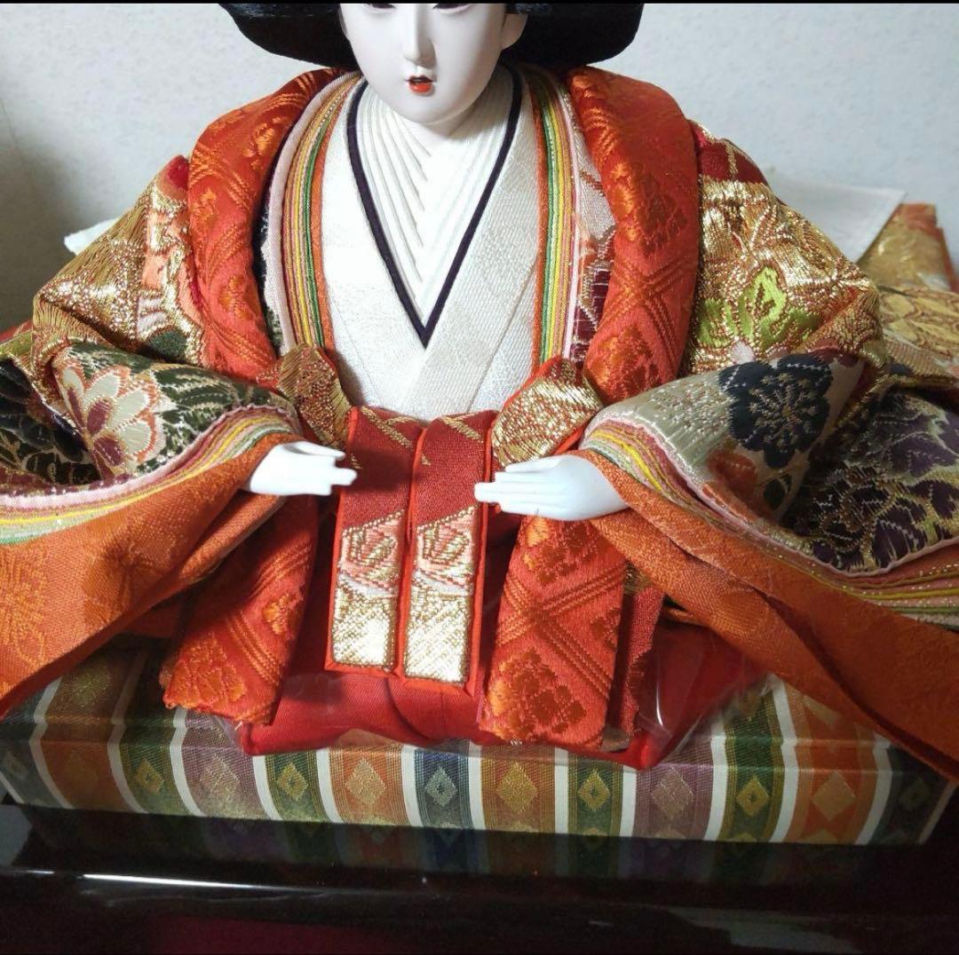 伝統的 雛人形セット （ガラスケースなし）