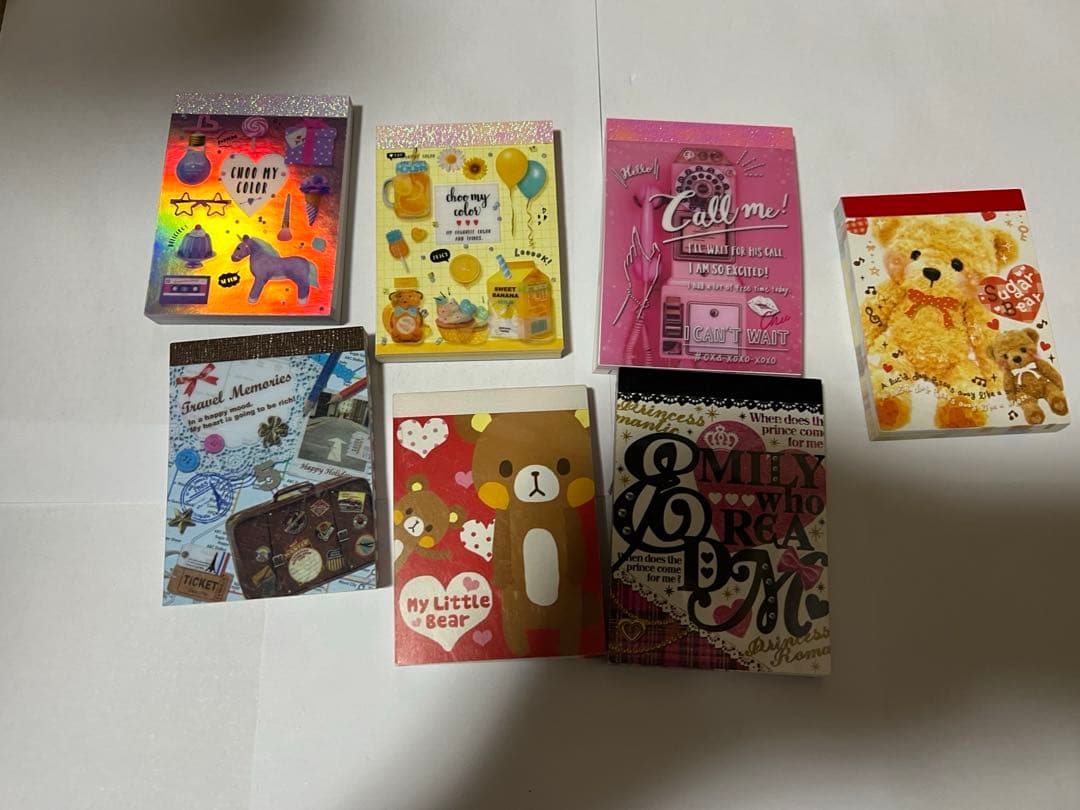 平成レトロ　メモ帳　PIKO シール　まとめ売り