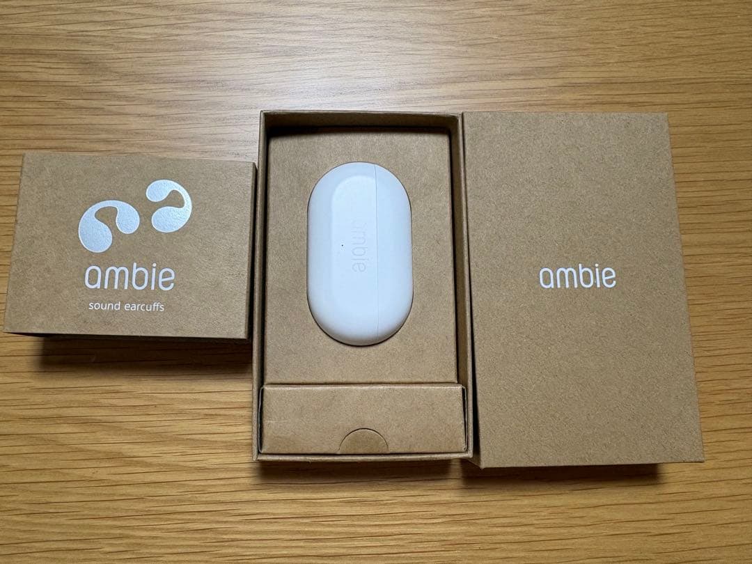 ambie ワイヤレスイヤホン AM-TW01/BPC Baby Pink