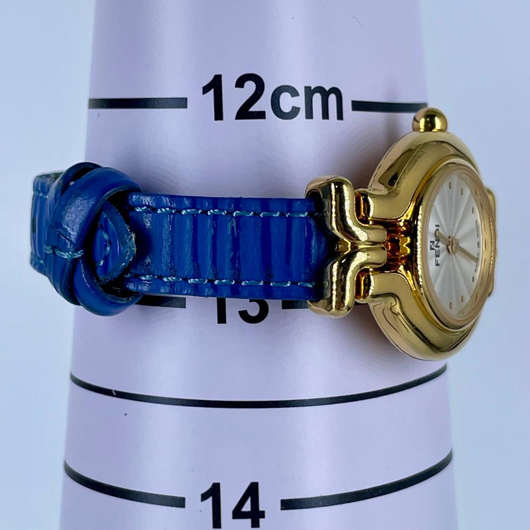 【稼働品】FENDI/フェンディ 640L 革 レディース　替ベルト　赤、青