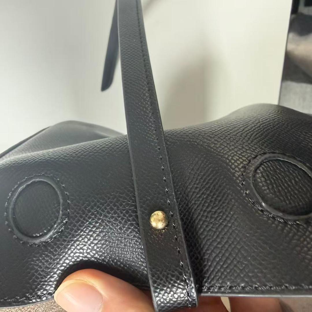 POLENE ブラック ショルダーバッグ 大容量