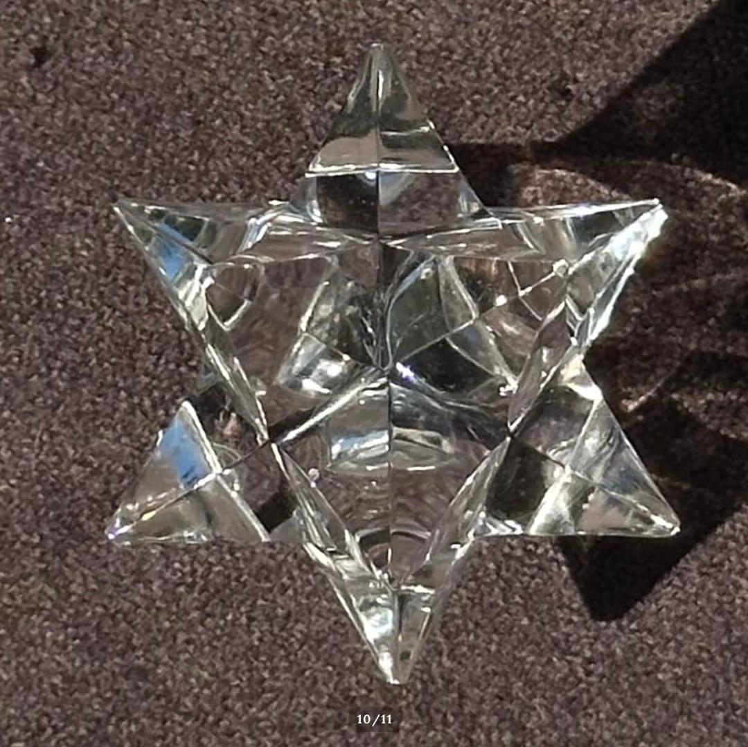 ガネーシュヒマール産【水晶】アステロイド マカバ スター B 最高品質