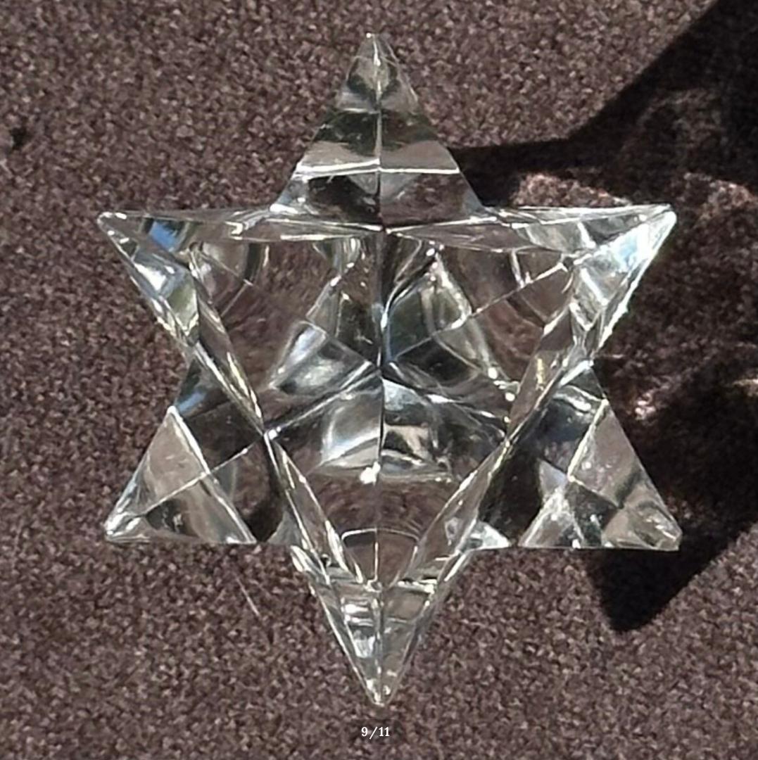 ガネーシュヒマール産【水晶】アステロイド マカバ スター B 最高品質