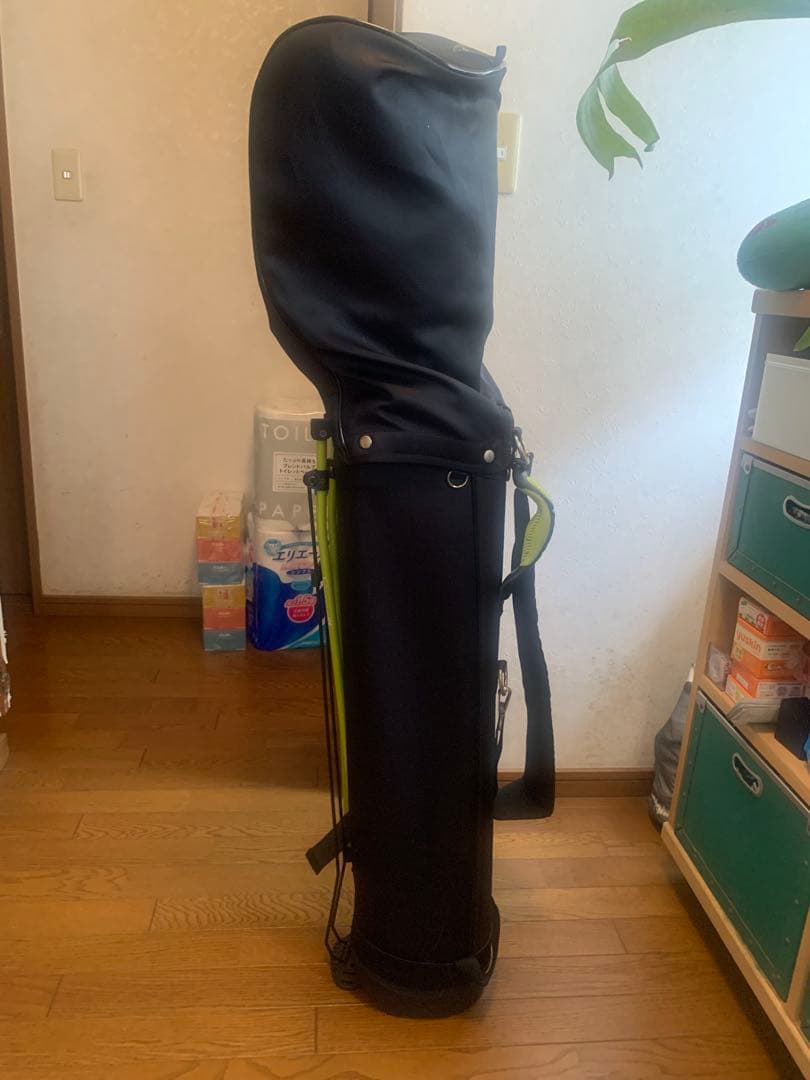 le coq sportif スタンドバッグ ブラック　横峯さくら本物色違い