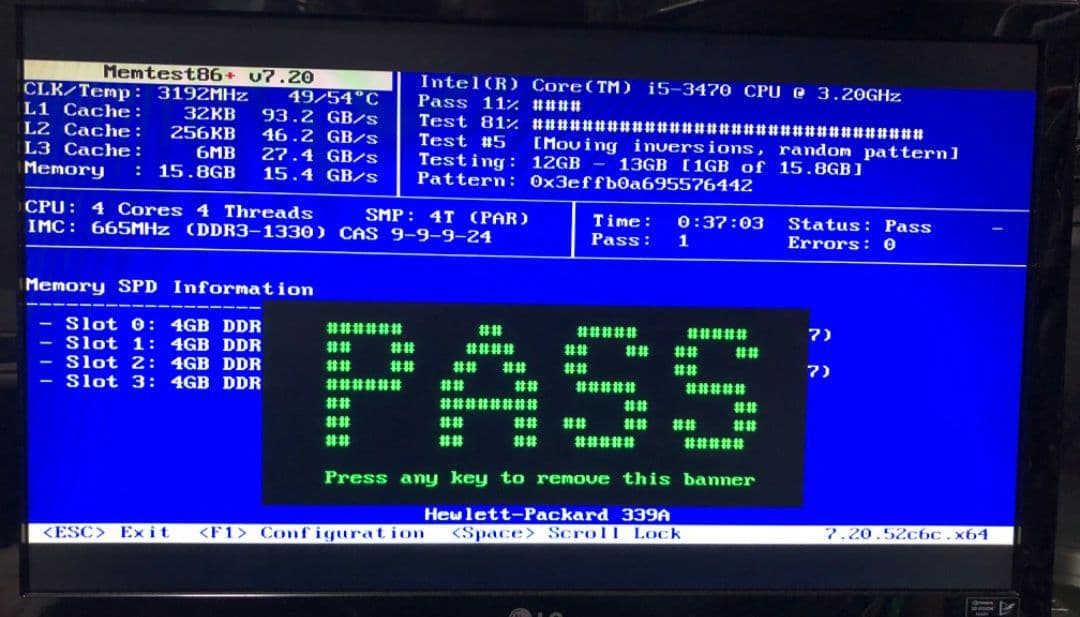 【SSD,Office】 i5 16GB 128GB+500GB HP製PC