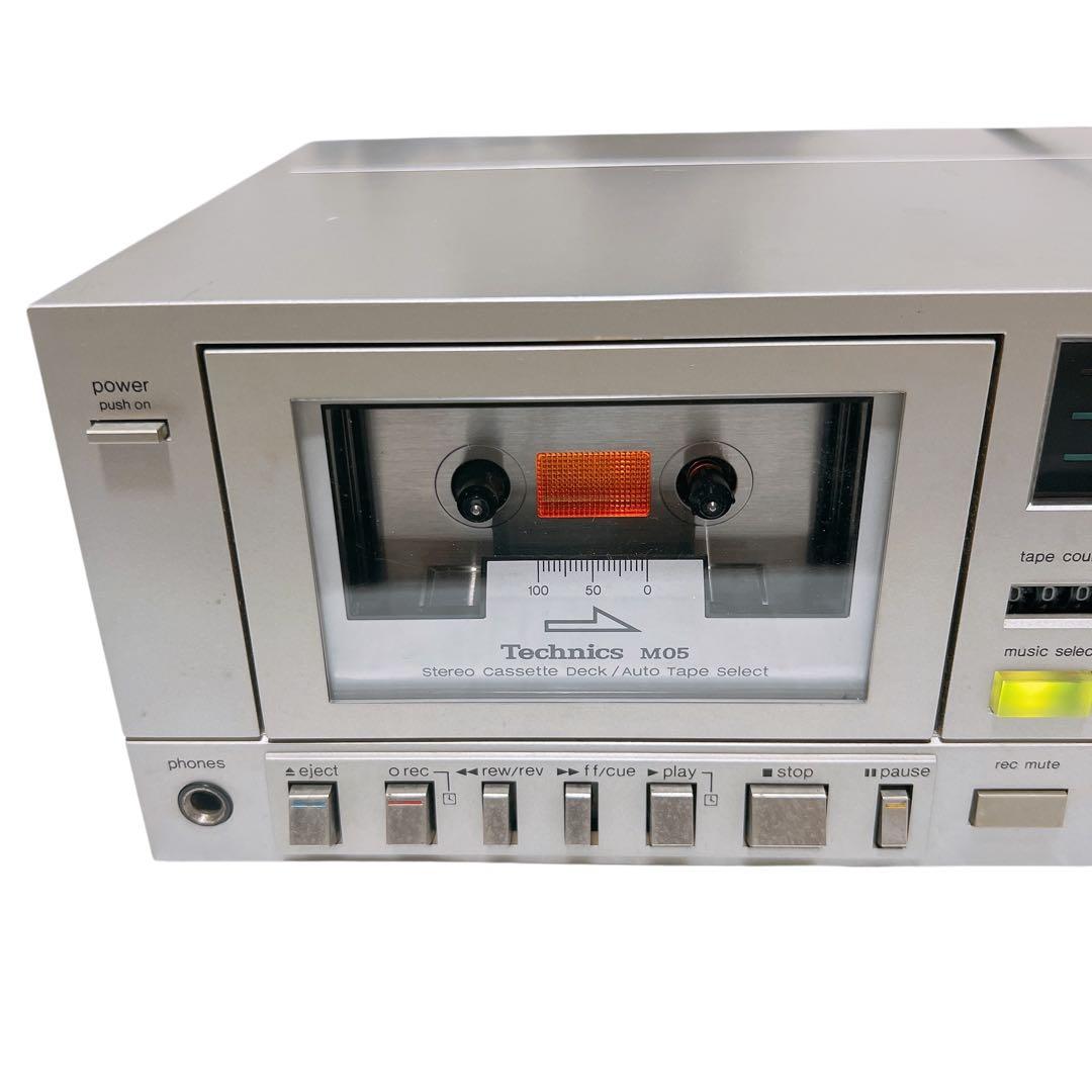 【希少】 Technics RS-M05 コンサイス・ステレオカセットデッキ