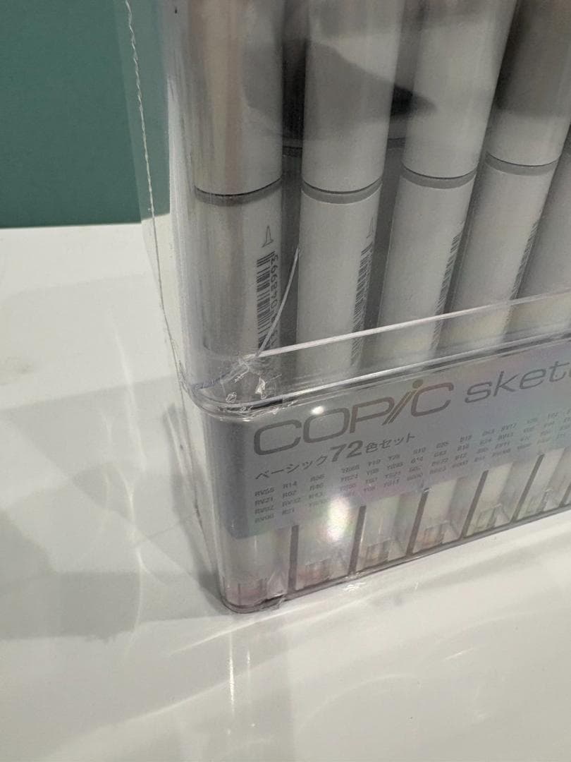 新品未使用（ケース割れ）！Too コピック スケッチ ベーシック 72色セット