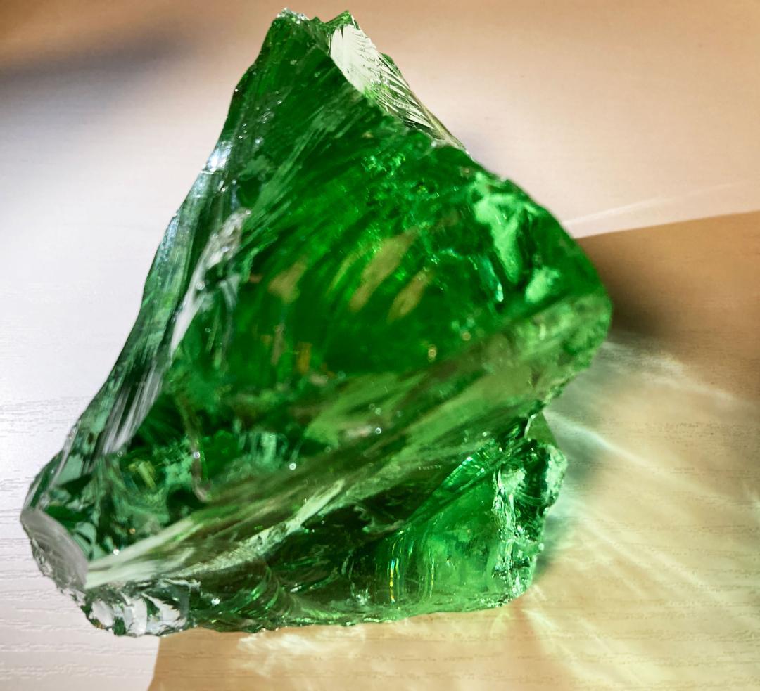 アンダラクリスタル（グリーン）シエラネバダ産 原石／約999g 特大サイズ