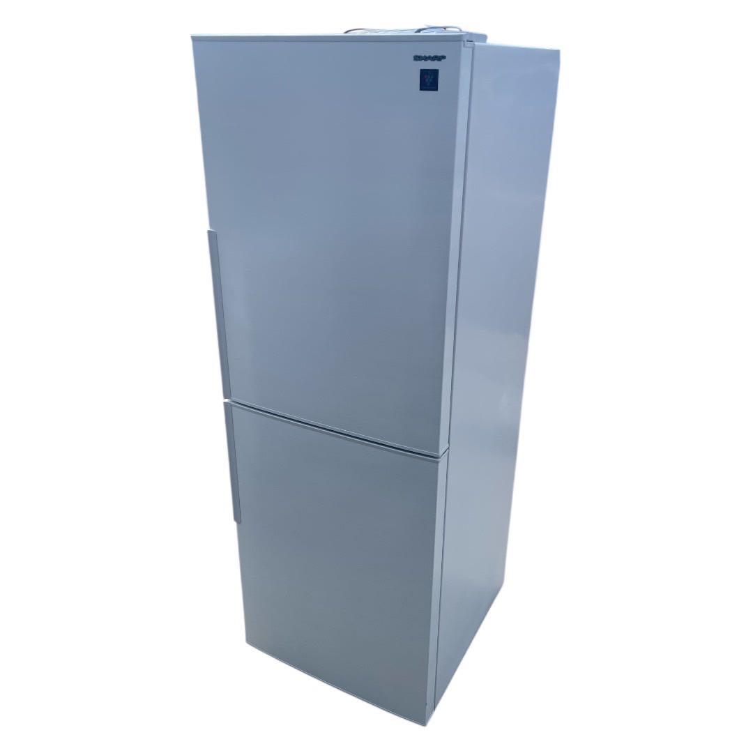 大きめ2ドア280L SHARP2022年SJ-PD28H-W 冷蔵庫【枚方市】