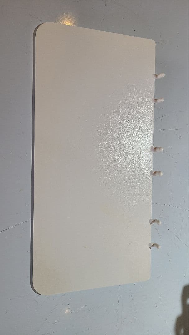 ホワイト 穴あきデザイン 収納トレイセット