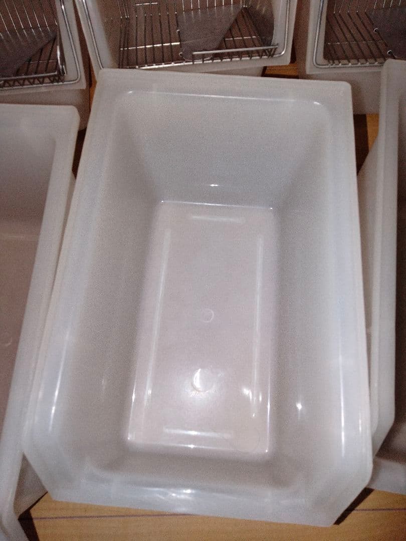 未使用マウス飼育ケージ　小　6台