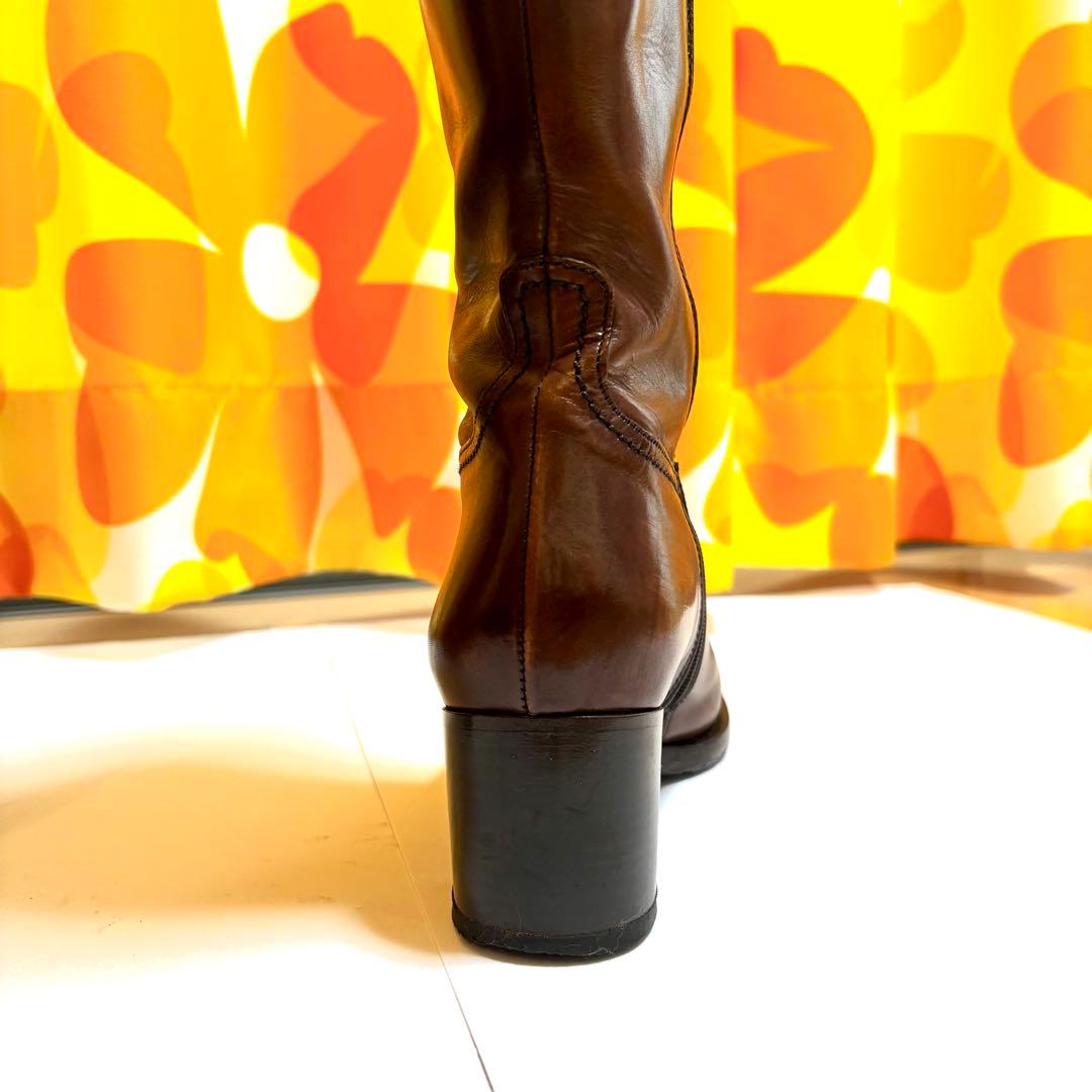 シ*グ様 FRANCO MARTINI フランコマルティーニ ロングブーツ 23