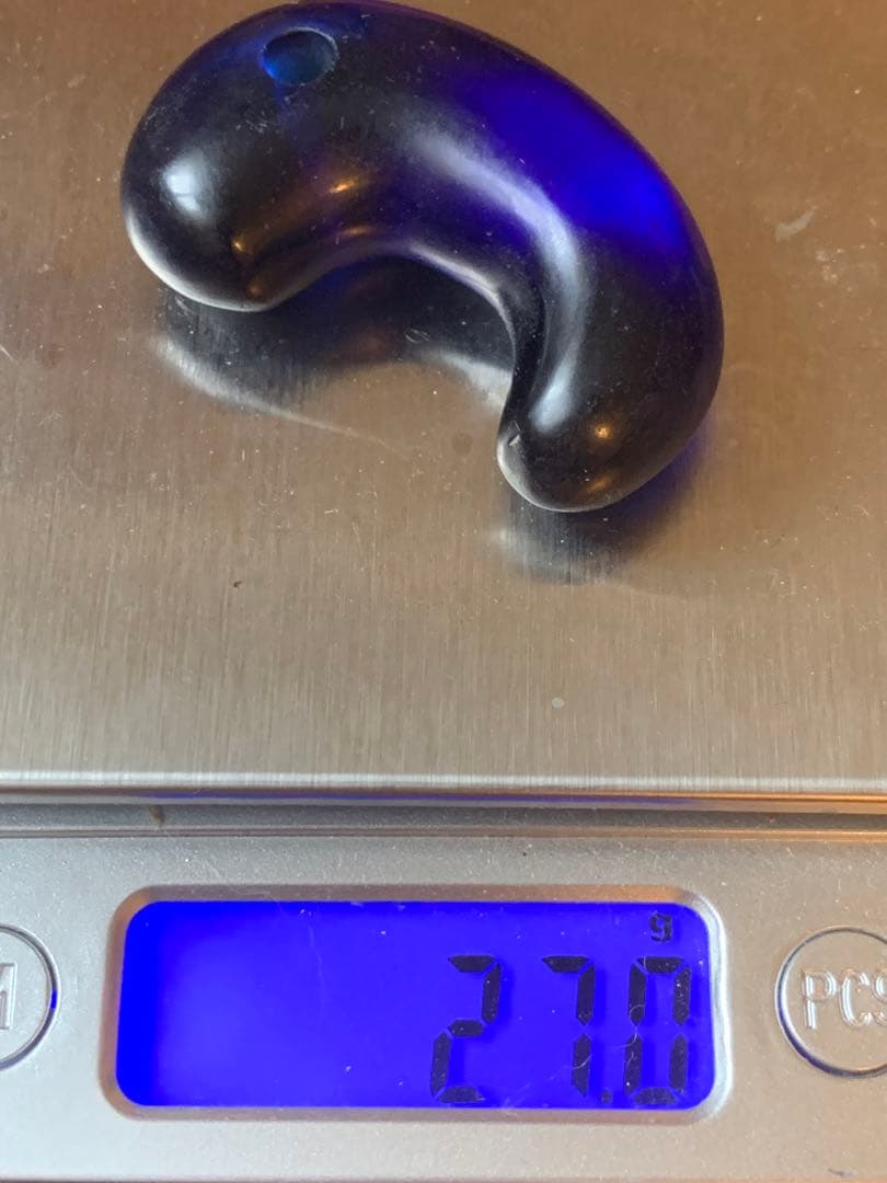 古墳期　瑠璃製勾玉　古代ガラス　出土　縄文　石器　化石　根付　糸魚川翡翠勾玉