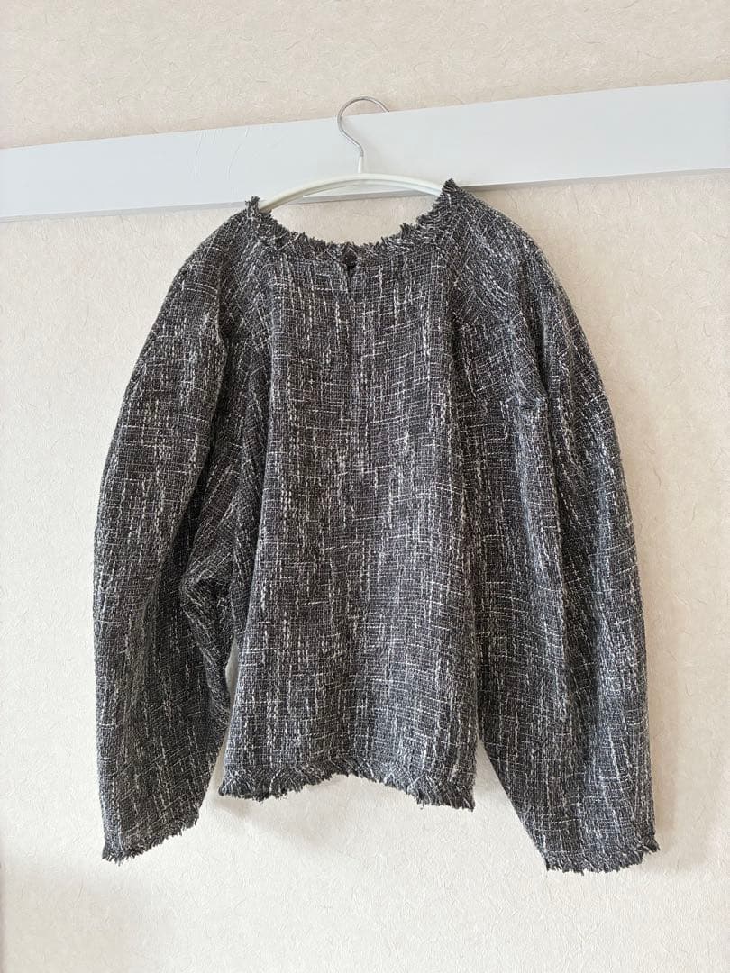 美品　MEER. ツイードプルオーバー