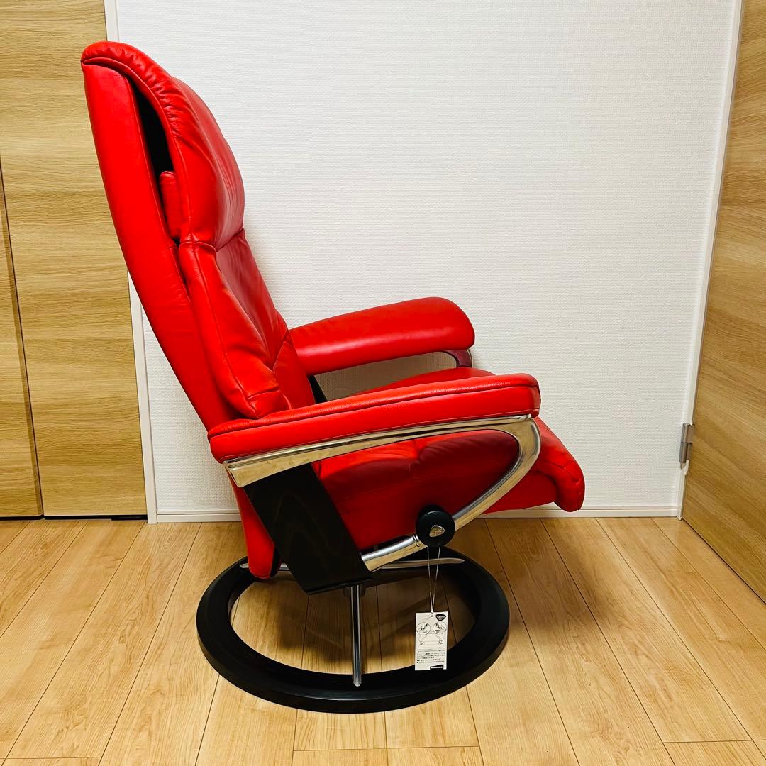 【極美品✨】エコーレス ストレスレスビュー M 本革 高級チェア