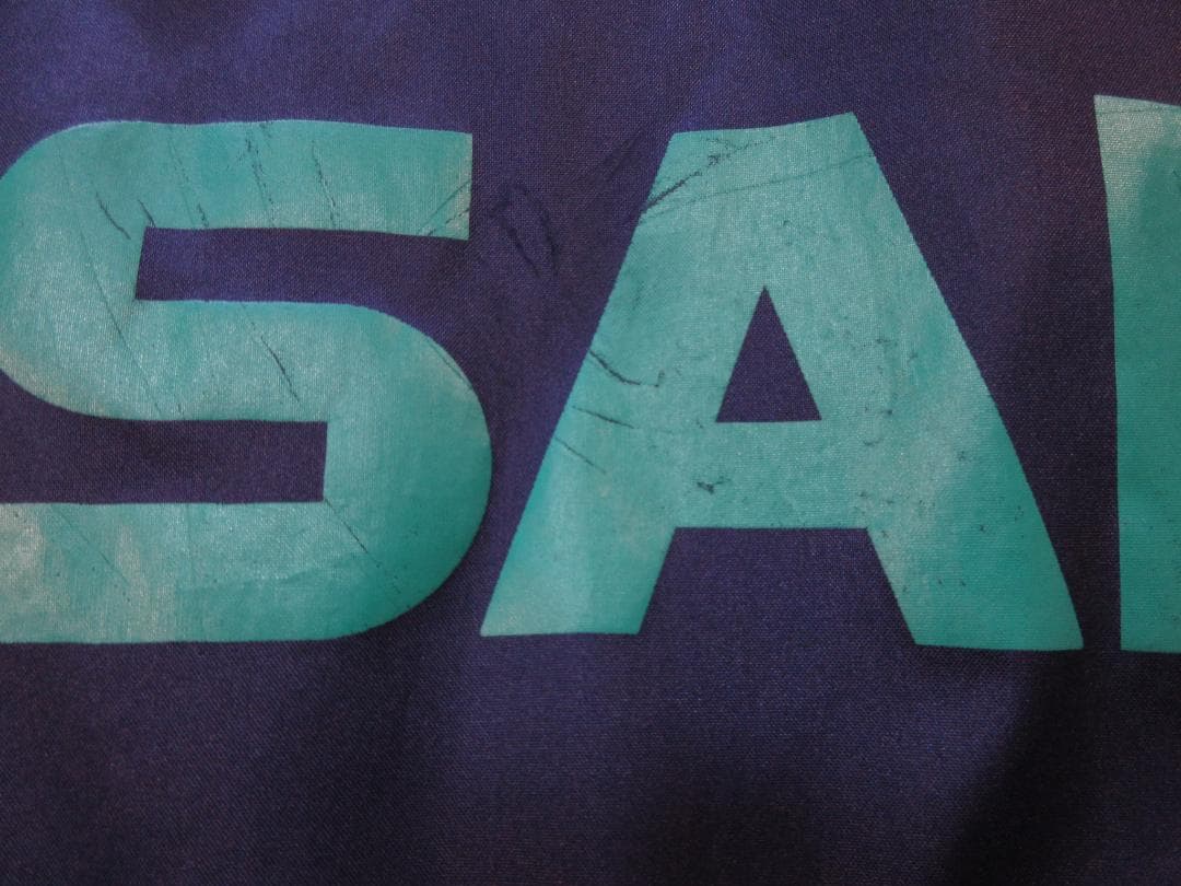 荻*明様 当時物　NISSAN HITEQ　ニッサン　ナイロンジャケット　表記サ