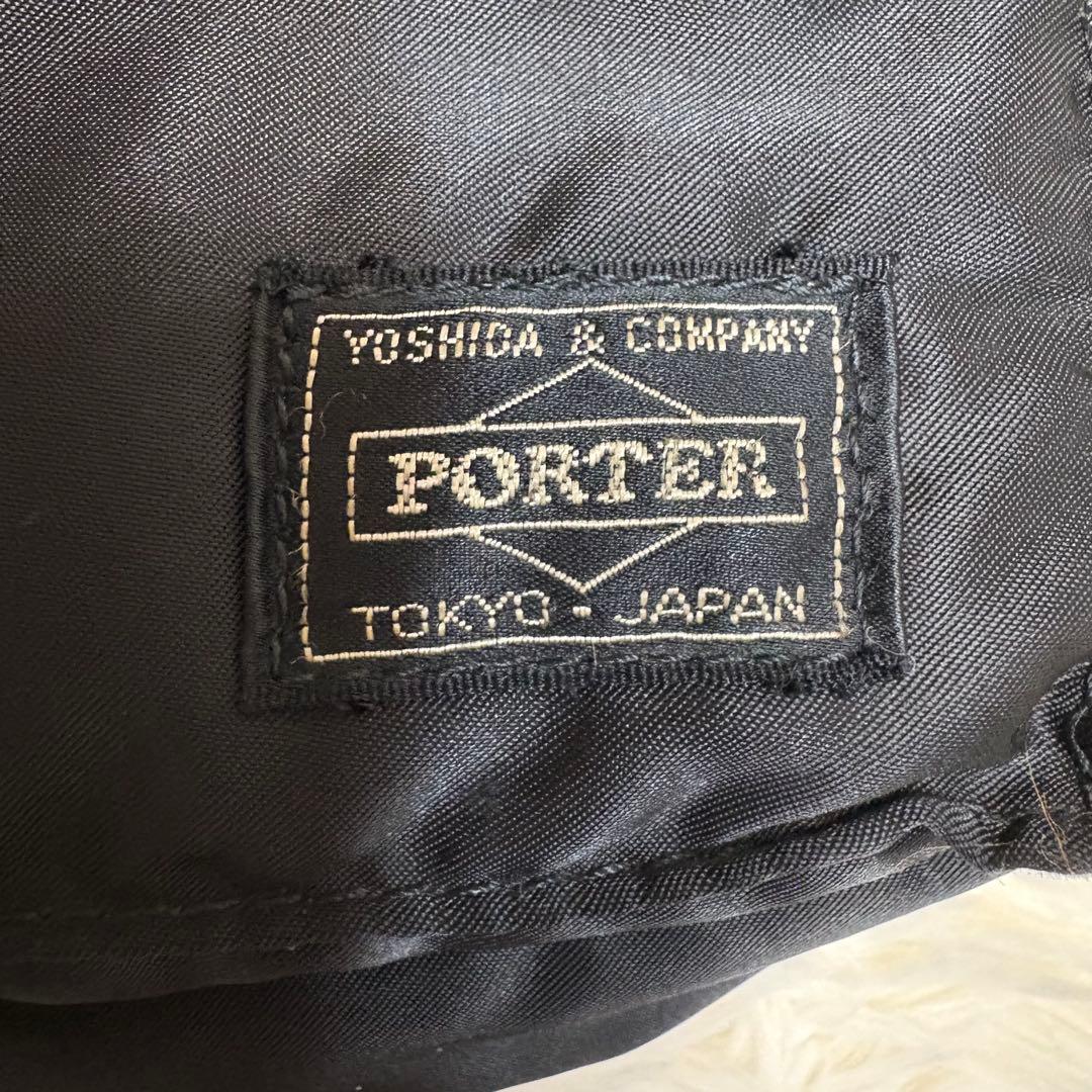 【美品】ポーター タンカー 廃盤 希少 ブリーフケース A4収納可能 ブラック