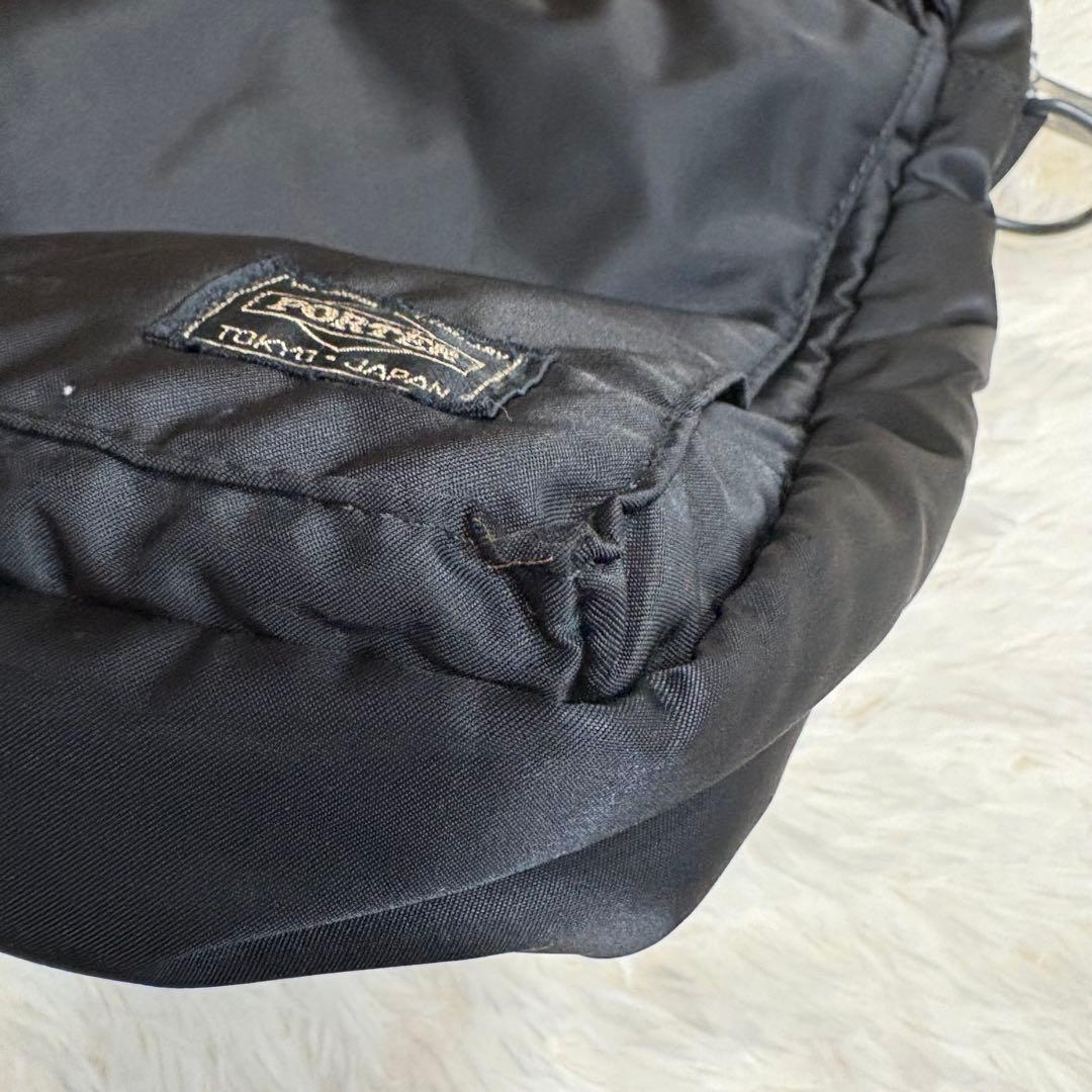 【美品】ポーター タンカー 廃盤 希少 ブリーフケース A4収納可能 ブラック