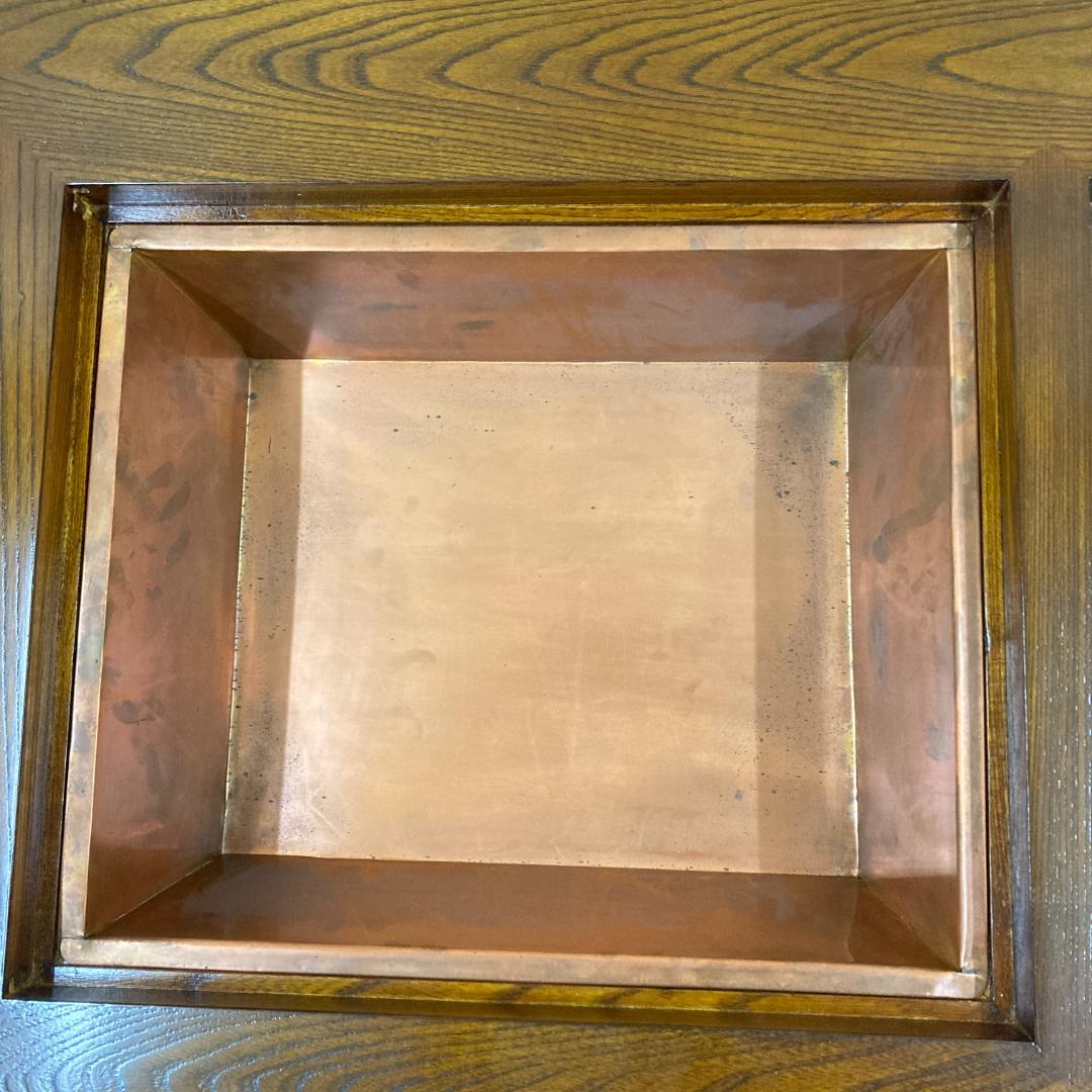 囲炉裏テーブル　座卓　昭和レトロ 火鉢 古民家　 引き出し 木製　天然木