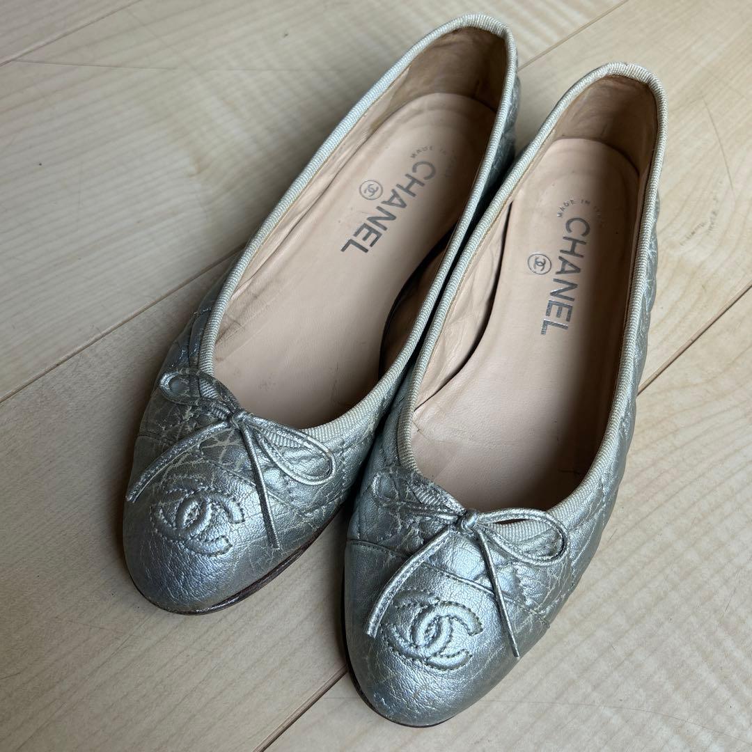 CHANEL バレエフラット 36