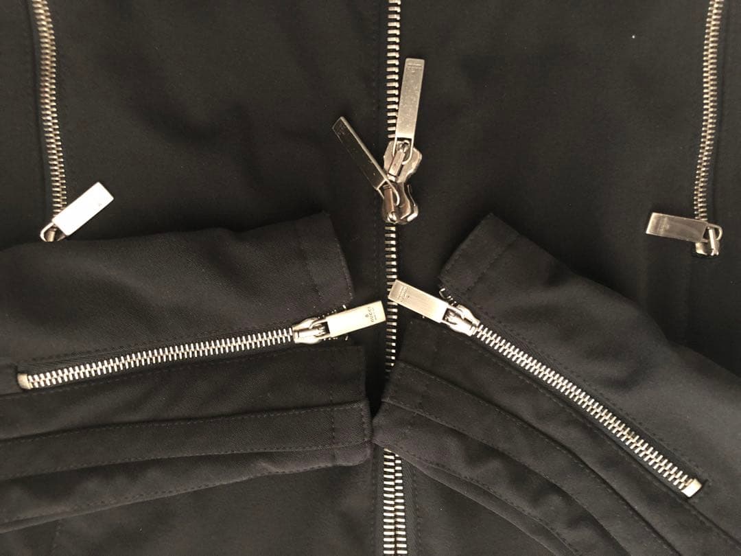 GUCCI （42 Mサイズ）シングルライダースジャケット