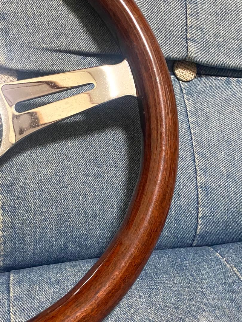 M'sport ウッドステアリング　350mm 即納◎