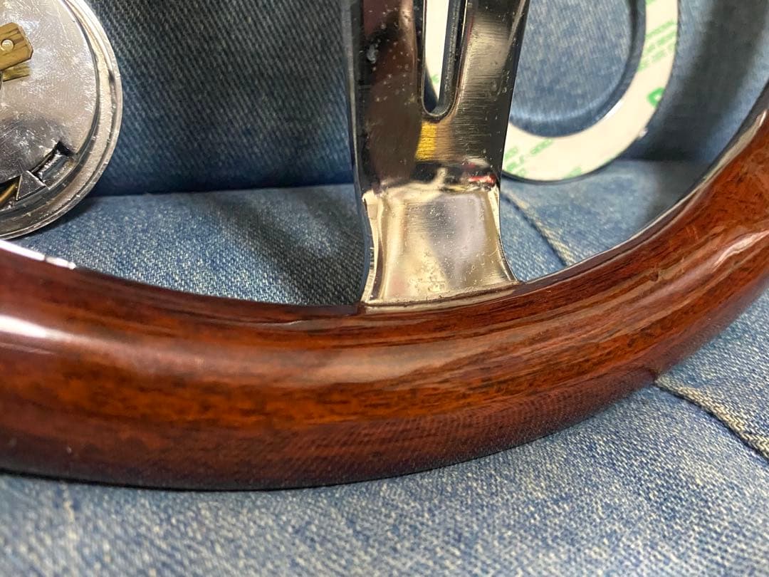 M'sport ウッドステアリング　350mm 即納◎