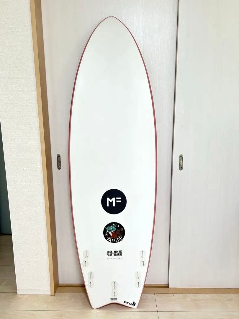 【超美品】ミックファニング ソフトボード5'10（千葉一宮or八千代市渡し可）