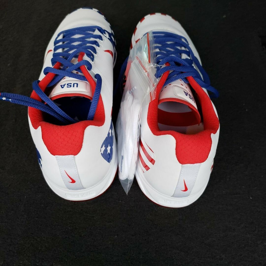 新品USA限定☆チームUSA★野球用NikeClipper30.5専用替え紐２組