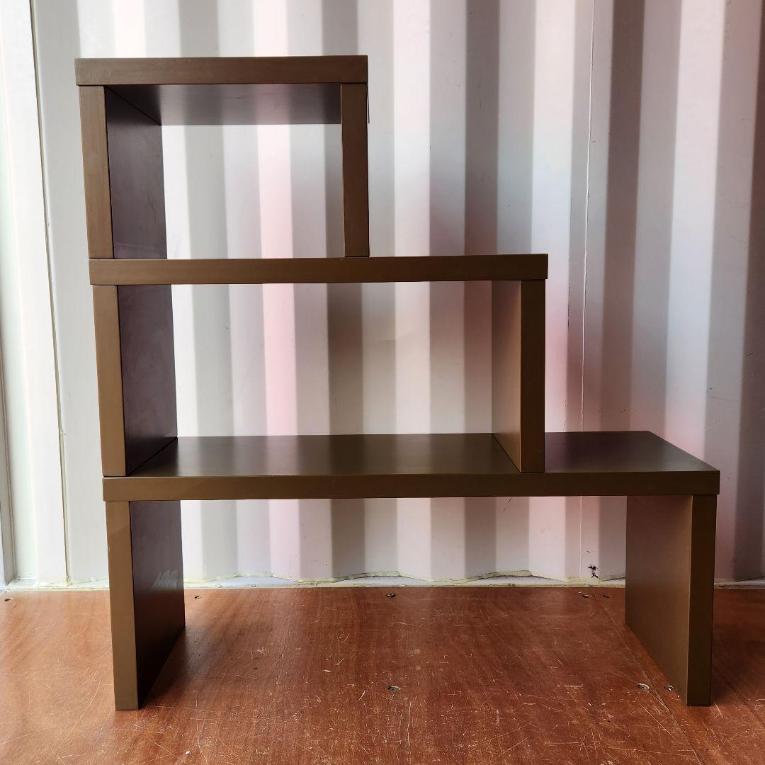 ベルメゾン　千趣会　木製　スタッキングシェルフ　シェルフ　ネストテーブル